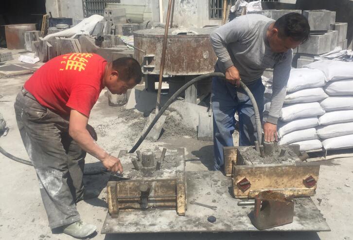 耐火澆注料施工