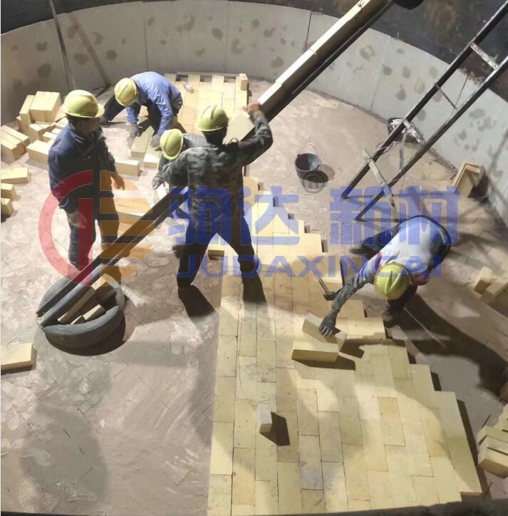 25500KVA硅鐵爐耐火材料供應及施工